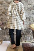 Porto Button Back Breton Tunic Sandstone 